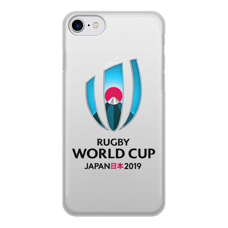 Чехол для iPhone 8, объёмная печать Printio Кубок мира по регби в японии