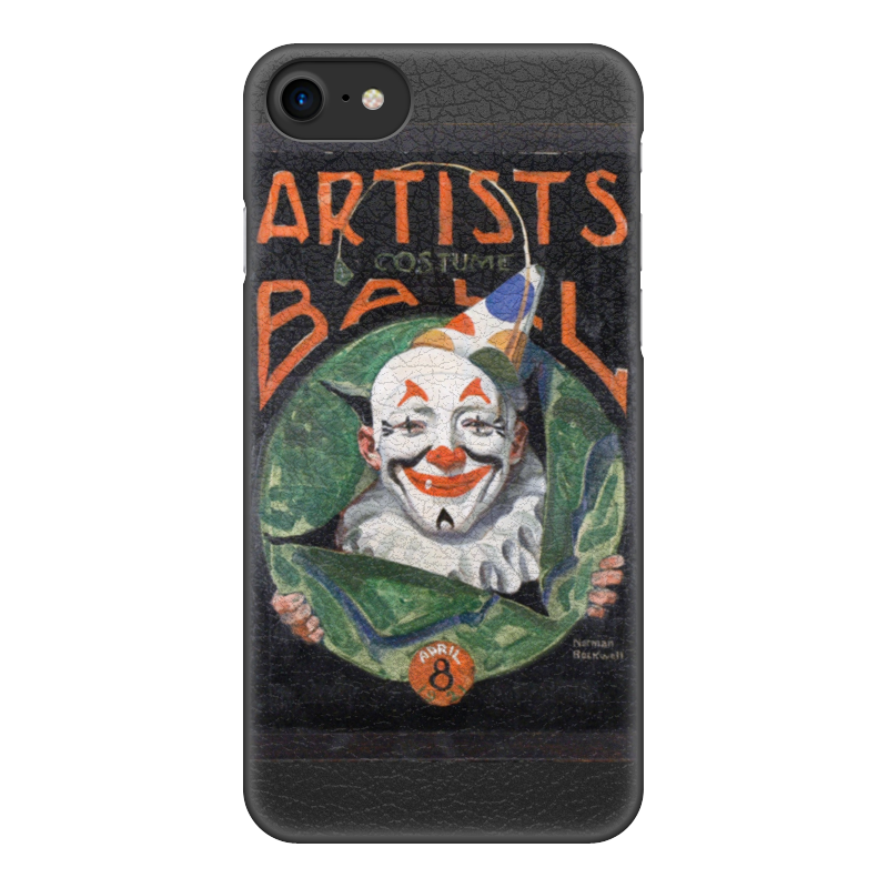 Чехол для iPhone 8, объёмная печать Printio Artists costume ball (норман роквелл)