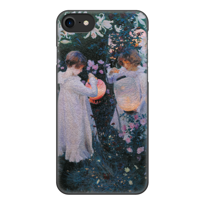 Чехол для iPhone 8, объёмная печать Printio Гвоздика, лилия, лилия, роза (джон сарджент)