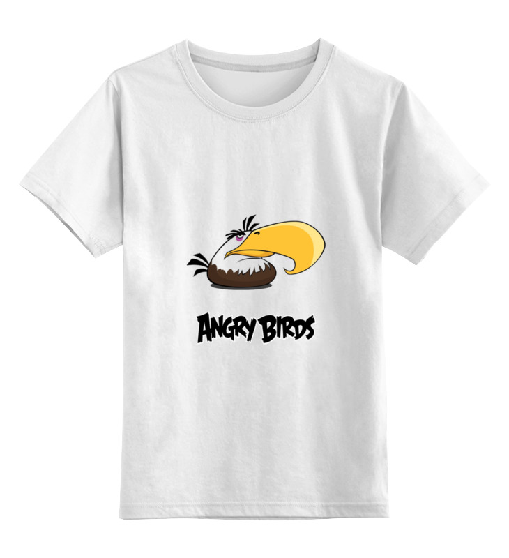 Детская футболка классическая унисекс Printio Злые птицы