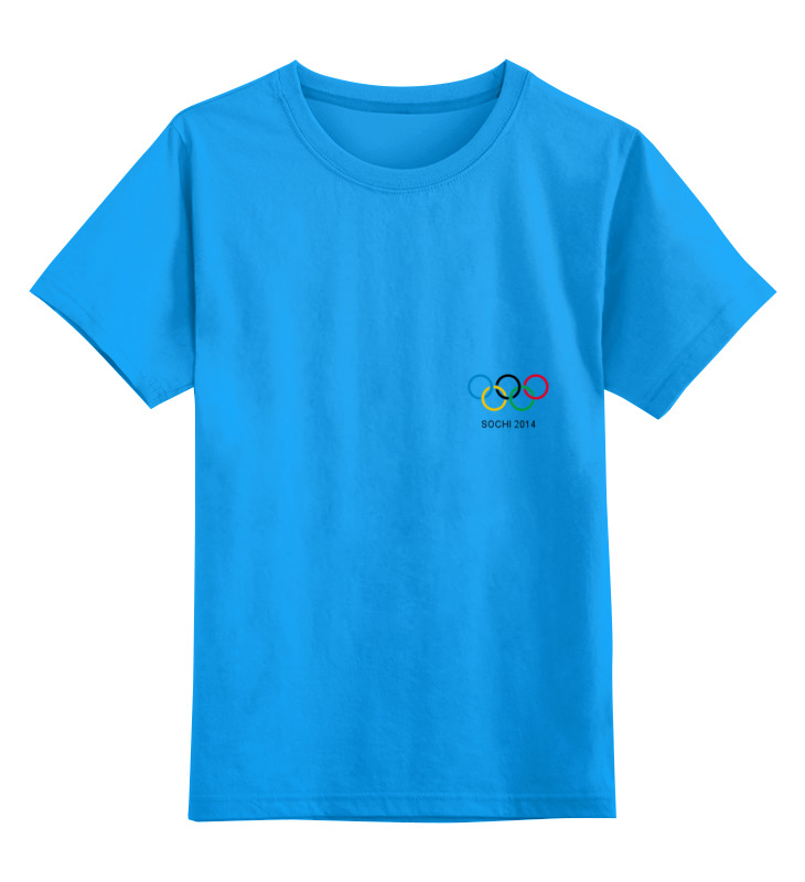 Детская футболка классическая унисекс Printio Сочи 2014