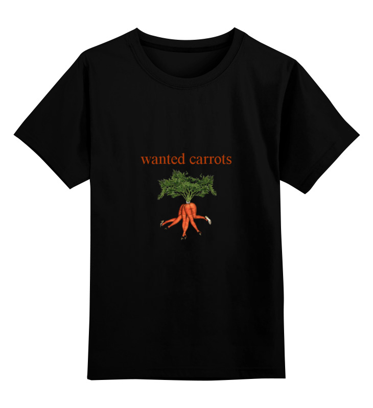 Детская футболка классическая унисекс Printio Прикол морковки-женские ножки