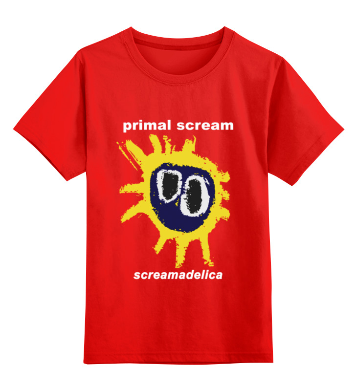 Детская футболка классическая унисекс Printio Primal scream / screamadelica