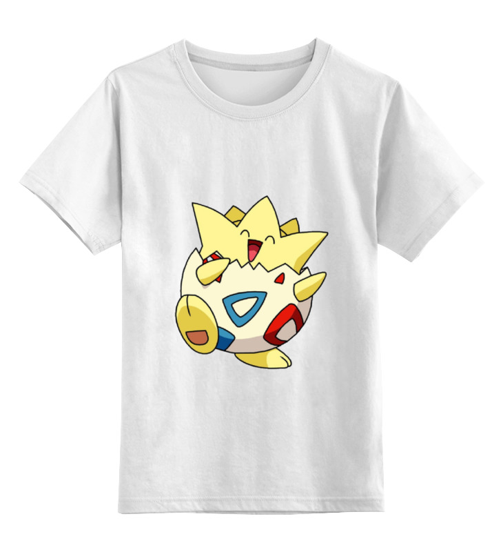 Детская футболка классическая унисекс Printio Покемон тогипи