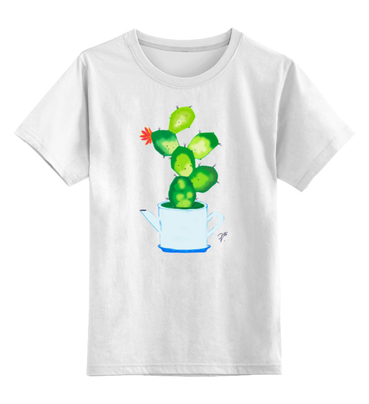 Детская футболка классическая унисекс Printio Домашнее растение