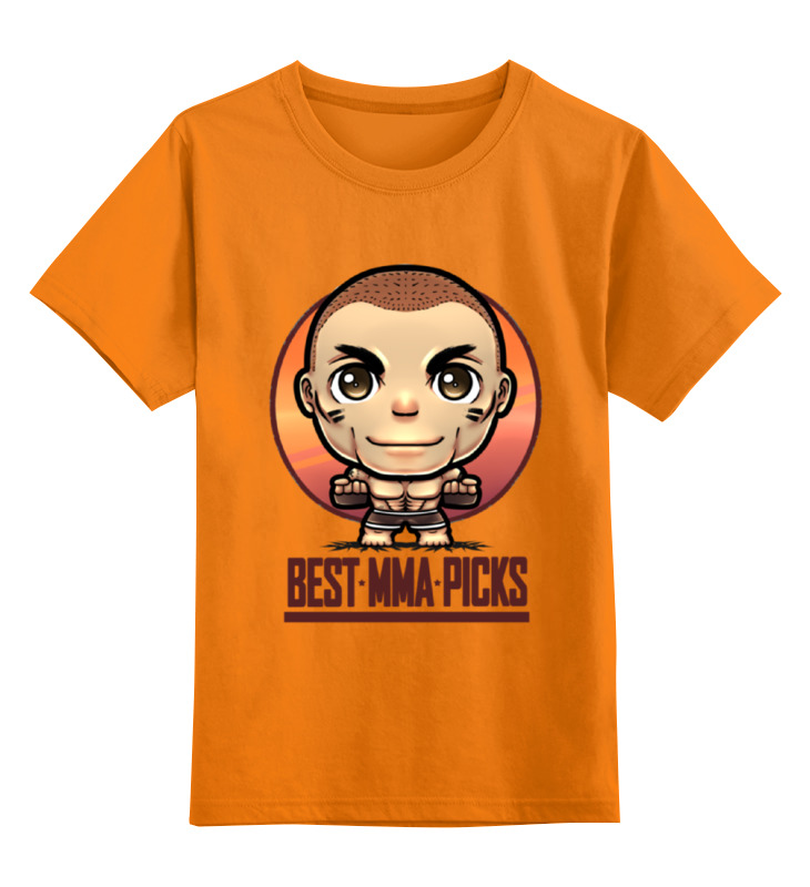 Детская футболка классическая унисекс Printio Best mma picks