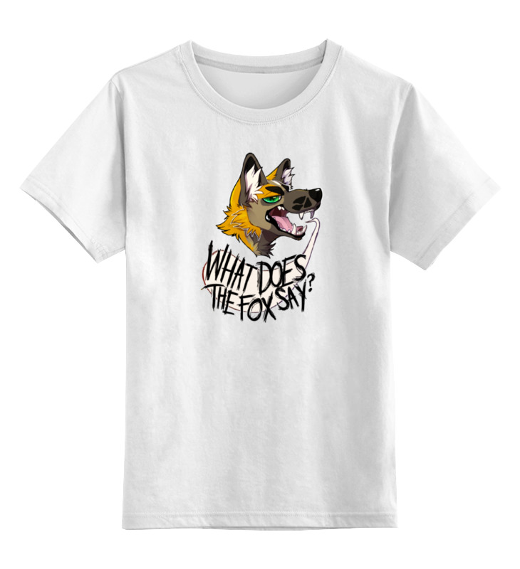 Детская футболка классическая унисекс Printio Голова пса
