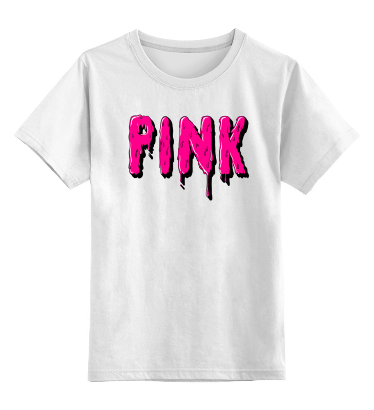Детская футболка классическая унисекс Printio Pink
