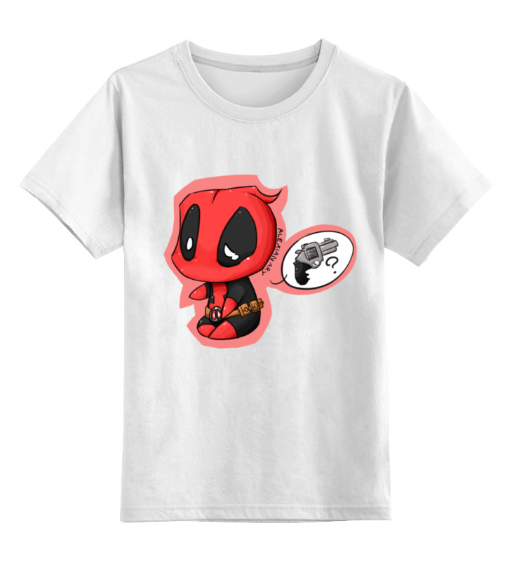 Детская футболка классическая унисекс Printio Дэдпул deadpool