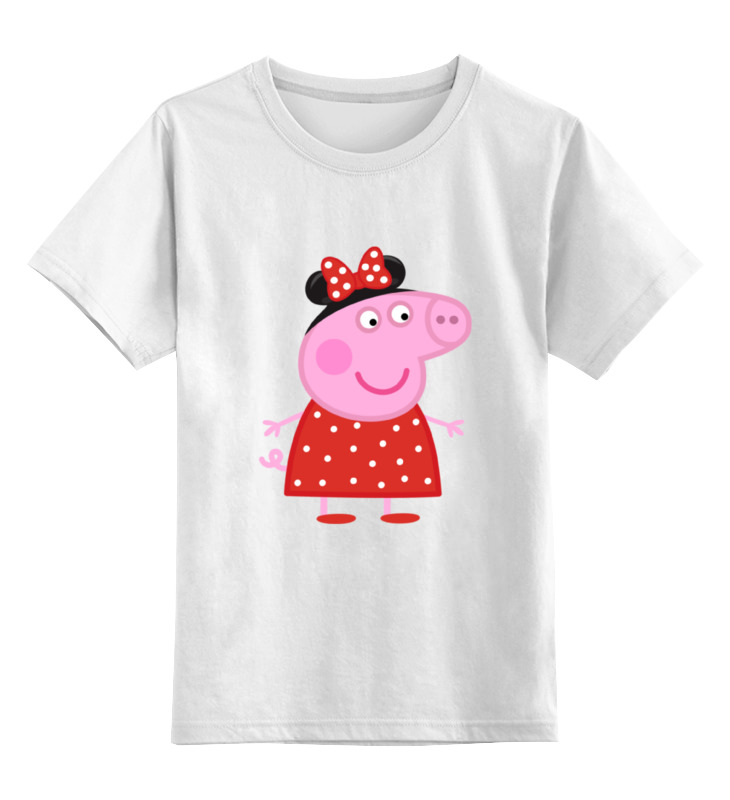 Детская футболка классическая унисекс Printio Peppa pig