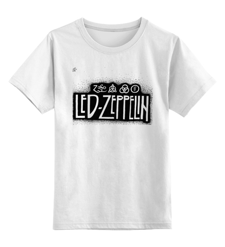 Детская футболка классическая унисекс Printio Led zeppelin