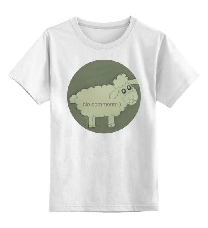 Детская футболка классическая унисекс Printio Детская овечка