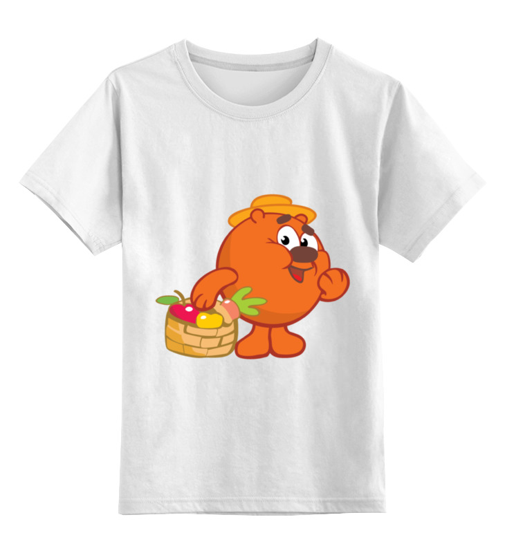 Детская футболка классическая унисекс Printio Смешарики