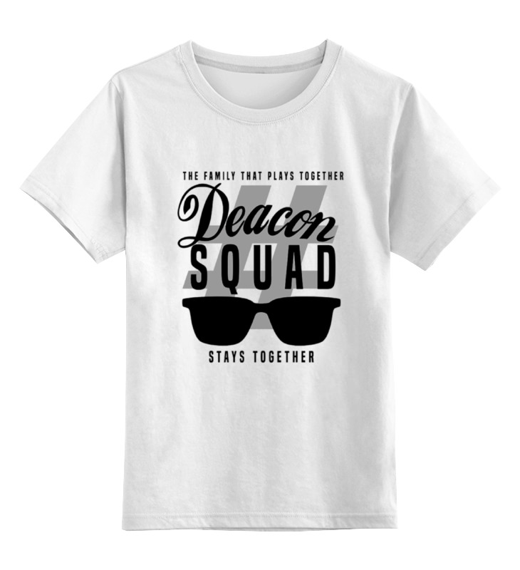 Детская футболка классическая унисекс Printio Deacon squad