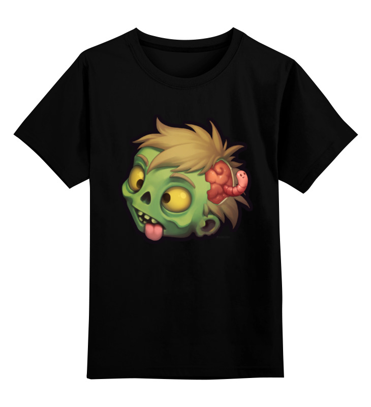 Детская футболка классическая унисекс Printio Zombie