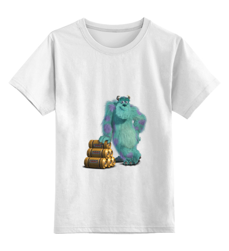 Детская футболка классическая унисекс Printio Джеймс пи салливан (салли)