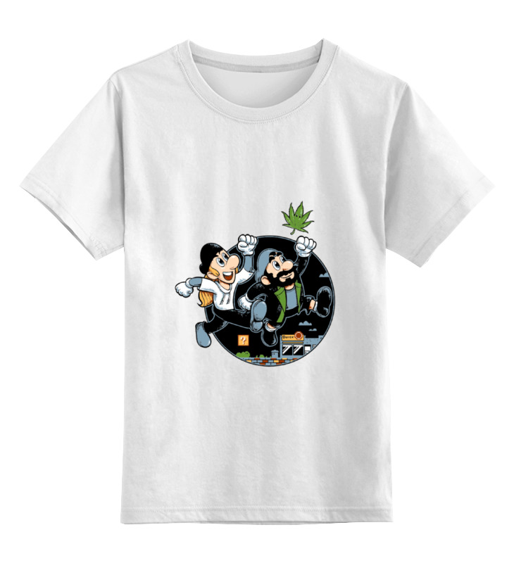 Детская футболка классическая унисекс Printio Джей и молчаливый боб