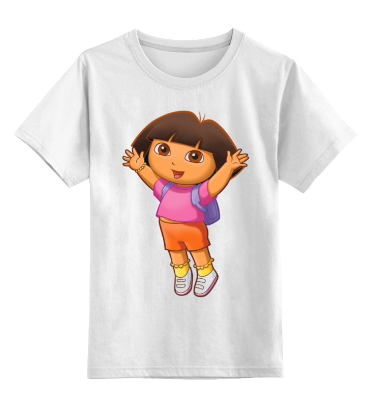 Детская футболка классическая унисекс Printio Даша-путешественница