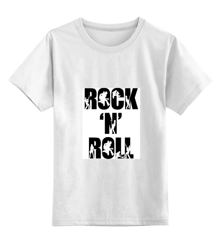 Детская футболка классическая унисекс Printio Rock n roll