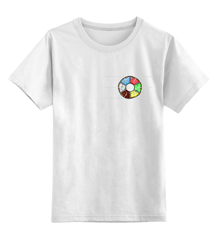 Детская футболка классическая унисекс Printio Пончик