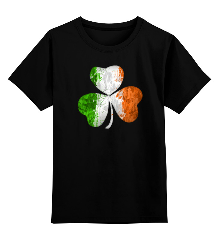Детская футболка классическая унисекс Printio Ирландский трилистник