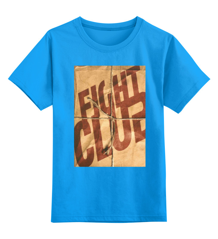 Детская футболка классическая унисекс Printio Fight club / бойцовский клуб