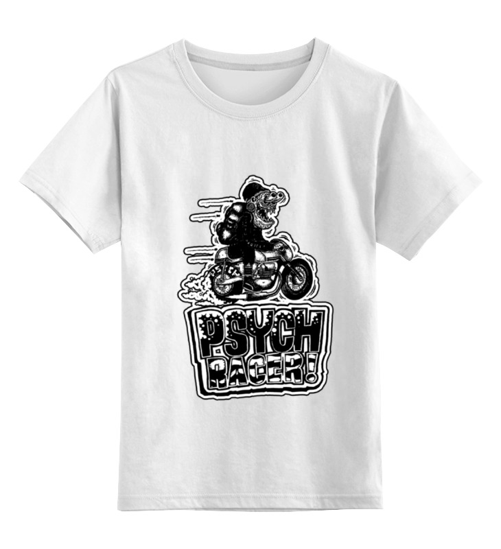 Детская футболка классическая унисекс Printio Fink racer