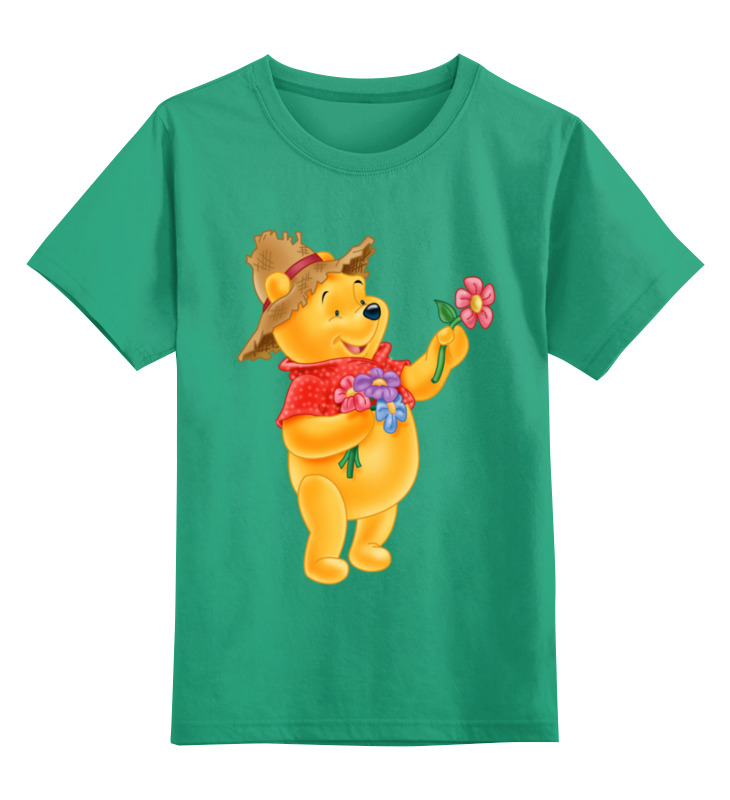 Детская футболка классическая унисекс Printio Винни пух
