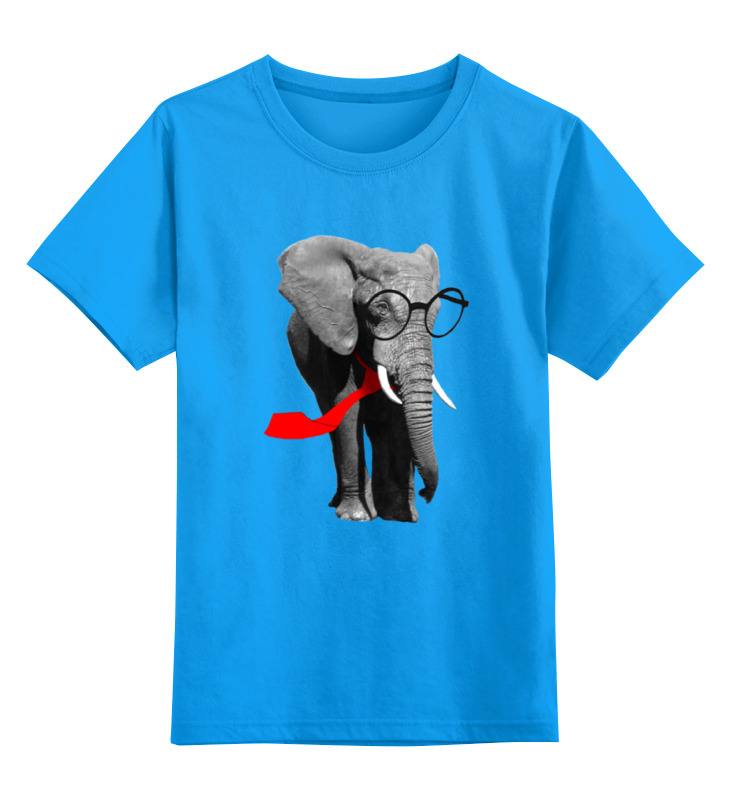 Детская футболка классическая унисекс Printio классный слон
