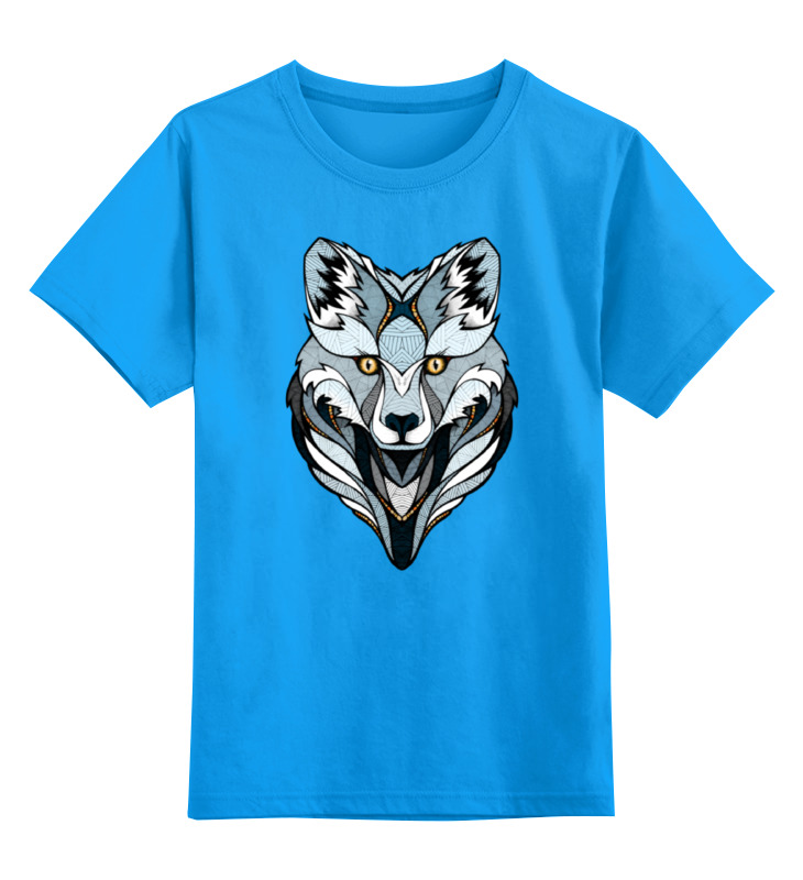 Детская футболка классическая унисекс Printio Полярная лисица