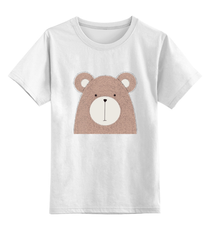 Детская футболка классическая унисекс Printio Медвежонок