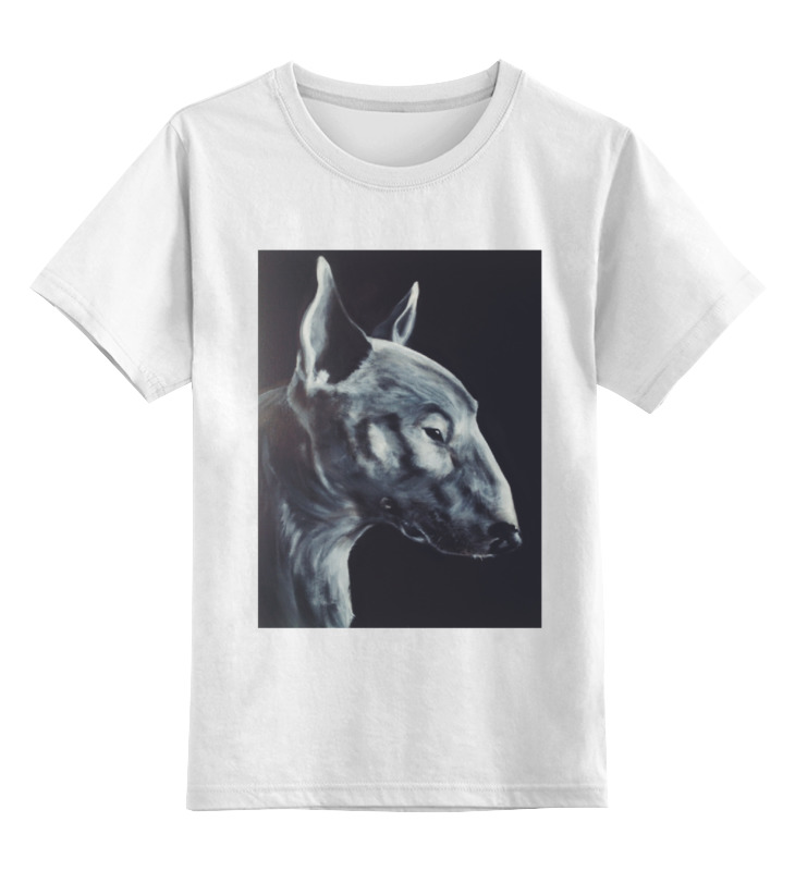 Детская футболка классическая унисекс Printio Bull terrier