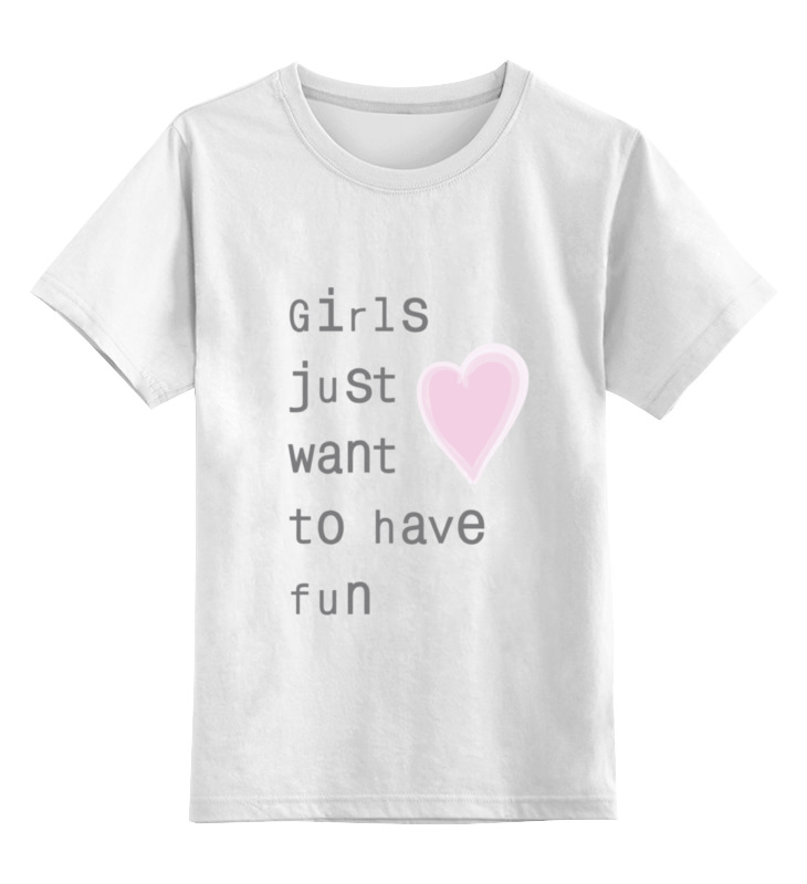 Детская футболка классическая унисекс Printio Girls