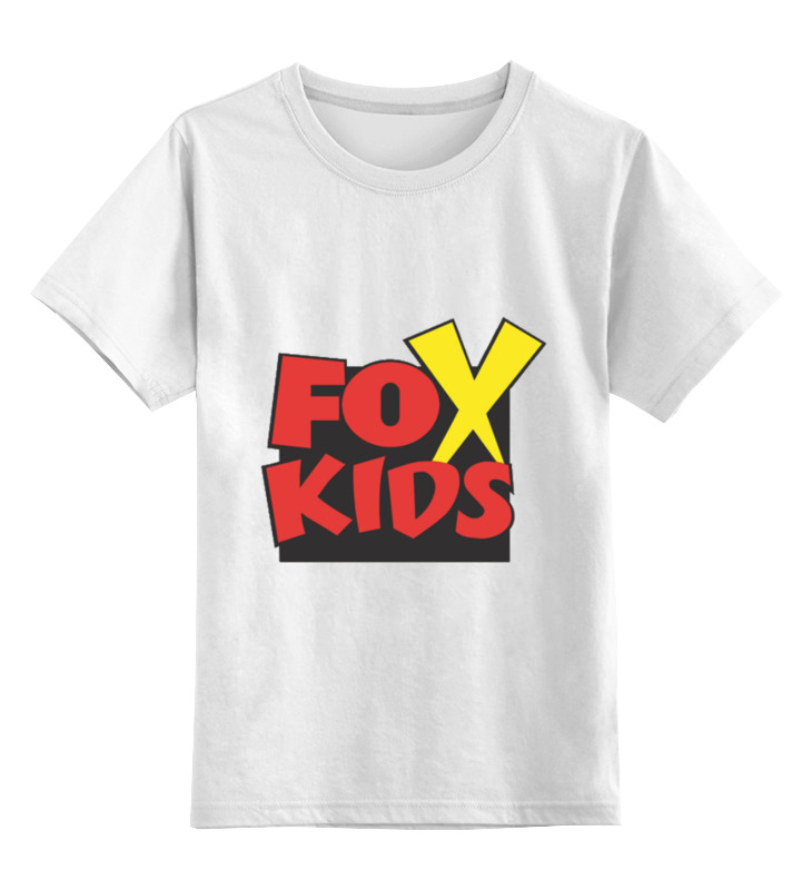 Детская футболка классическая унисекс Printio Fox kids