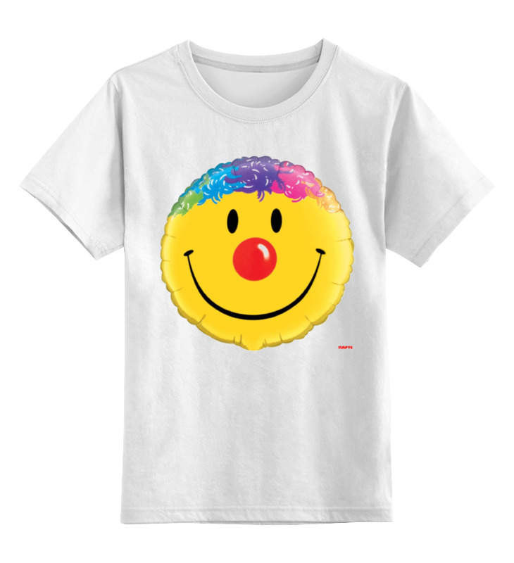 Детская футболка классическая унисекс Printio Колобок улыбающийся. смех радость. smile