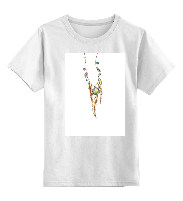Детская футболка классическая унисекс Printio Ожерелье настоящего индейца
