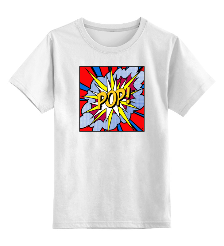 Детская футболка классическая унисекс Printio Pop art