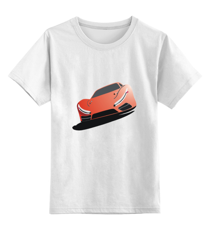 Детская футболка классическая унисекс Printio Автомобиль