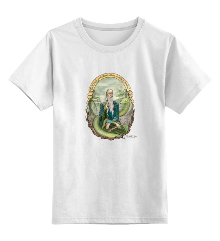 Детская футболка классическая унисекс Printio Слизерин