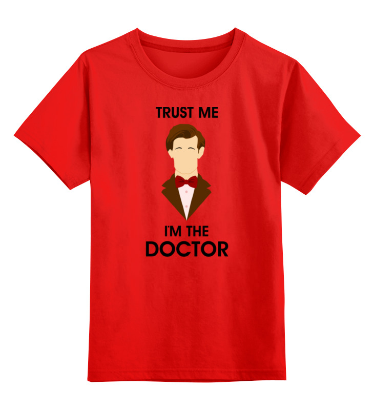Детская футболка классическая унисекс Printio Doctor who