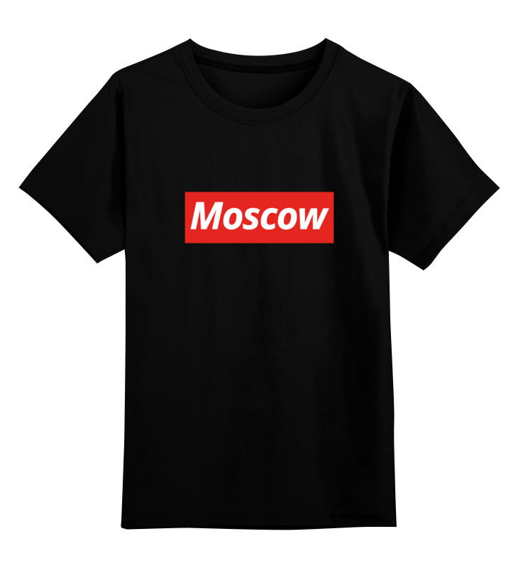Детская футболка классическая унисекс Printio Moscow