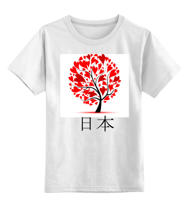 Детская футболка классическая унисекс Printio Nihon