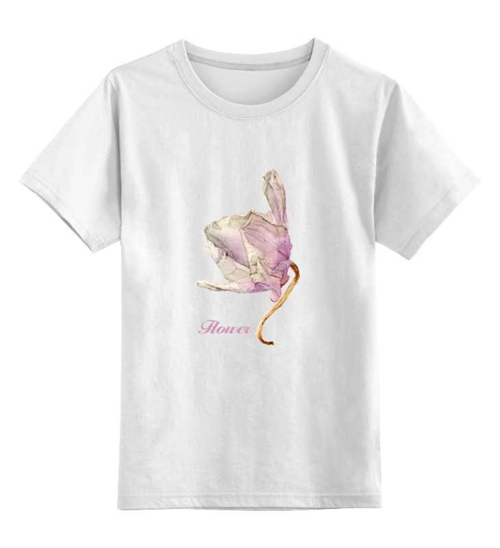 Детская футболка классическая унисекс Printio Орхидея