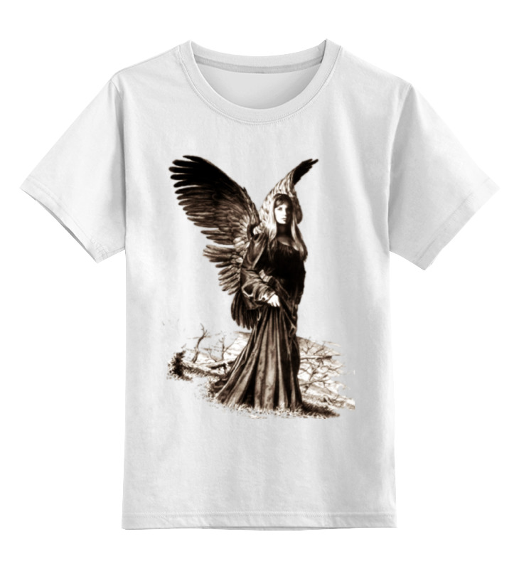 Детская футболка классическая унисекс Printio Прекрасный ангел
