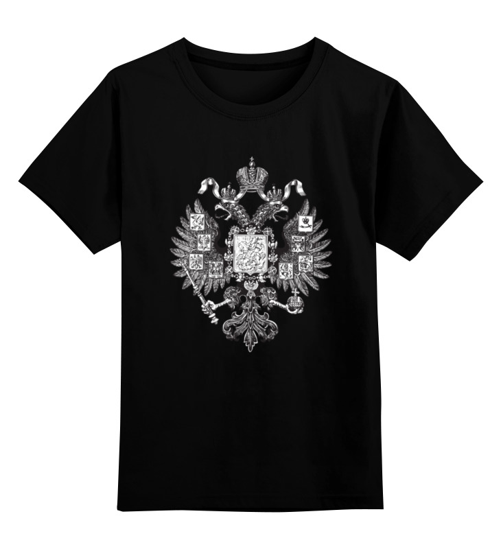 Детская футболка классическая унисекс Printio Русский орел