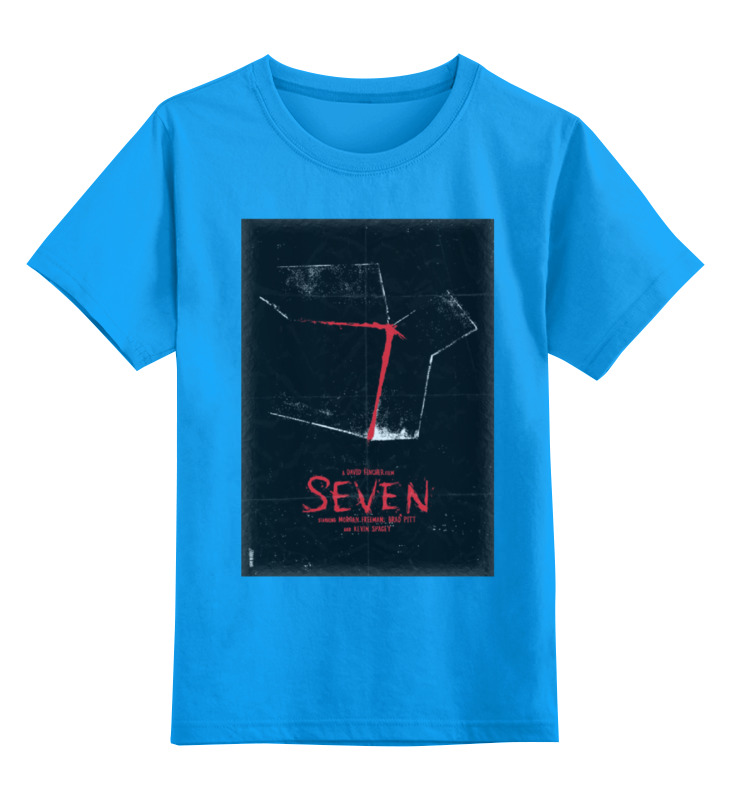 Детская футболка классическая унисекс Printio Seven / семь
