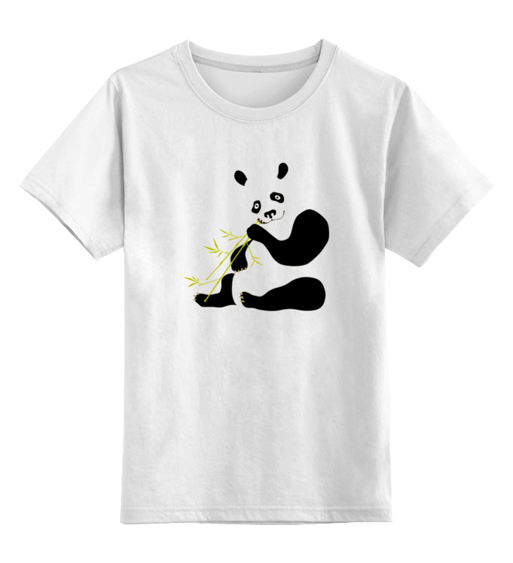 Детская футболка классическая унисекс Printio Панда