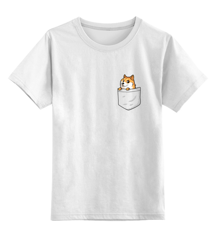 Детская футболка классическая унисекс Printio Little dog