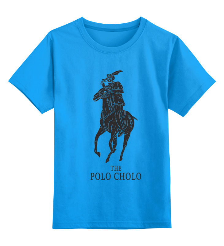 Детская футболка классическая унисекс Printio The polo