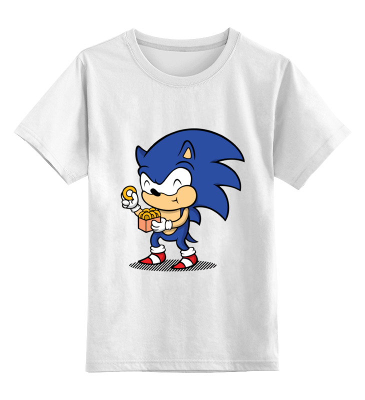 Детская футболка классическая унисекс Printio Соник ( sonic )